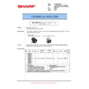 Sharp AR-M700 (serv.man117) Technical Bulletin