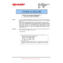 Sharp AR-M700 (serv.man123) Technical Bulletin