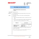 Sharp AR-M700 (serv.man153) Technical Bulletin