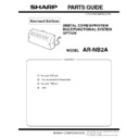 Sharp AR-NB2A (serv.man3) Parts Guide
