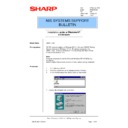 Sharp AR-NC1D (serv.man15) Technical Bulletin