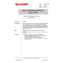Sharp AR-NC3D (serv.man24) Technical Bulletin