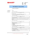 Sharp AR-NC5J (serv.man24) Technical Bulletin