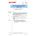 Sharp AR-NC5J (serv.man26) Technical Bulletin
