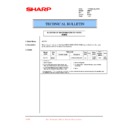 Sharp AR-P11 (serv.man14) Technical Bulletin
