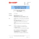 Sharp AR-P15 (serv.man12) Technical Bulletin
