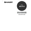 Sharp AR-P15 (serv.man4) User Guide / Operation Manual