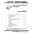 Sharp AR-P16 (serv.man3) Service Manual