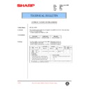 Sharp AR-PA1 (serv.man5) Technical Bulletin
