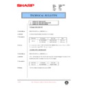 Sharp AR-PA1 (serv.man6) Technical Bulletin