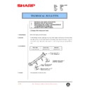 Sharp AR-PA1 (serv.man8) Technical Bulletin