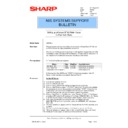 Sharp AR-PB2 (serv.man39) Technical Bulletin