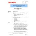 Sharp AR-PB2A (serv.man34) Technical Bulletin