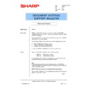 Sharp AR-PE1 (serv.man29) Technical Bulletin