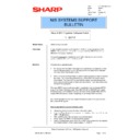 Sharp AR-PE1 (serv.man33) Technical Bulletin