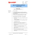 Sharp AR-PE1 (serv.man36) Technical Bulletin