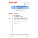 Sharp AR-PE1 (serv.man37) Technical Bulletin