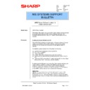 Sharp AR-PE1 (serv.man39) Technical Bulletin