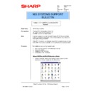 Sharp AR-PE1 (serv.man41) Technical Bulletin