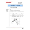 Sharp AR-PN2 (serv.man2) Technical Bulletin