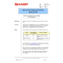 Sharp AR-PS1 (serv.man2) Technical Bulletin
