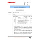 Sharp AR-RF1 (serv.man2) Technical Bulletin