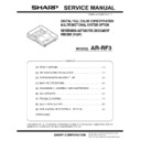 Sharp AR-RF3 (serv.man2) Service Manual
