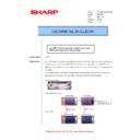 Sharp AR-RP7 (serv.man9) Technical Bulletin