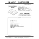 Sharp AR-RP7 Specification