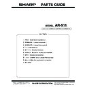 Sharp AR-S11 (serv.man3) Parts Guide
