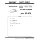 Sharp AR-SP9 (serv.man2) Parts Guide
