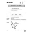 Sharp AR-TR2 (serv.man5) Technical Bulletin
