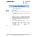 Sharp DM-1505 (serv.man11) Technical Bulletin