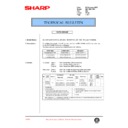 Sharp DM-1505 (serv.man23) Technical Bulletin