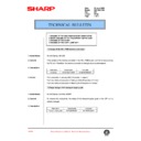 Sharp DM-1505 (serv.man37) Technical Bulletin