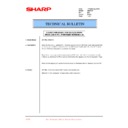 Sharp DM-2000 (serv.man39) Technical Bulletin