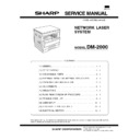 Sharp DM-2000 (serv.man8) Service Manual