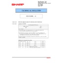 Sharp DX-C310, DX-C311, DX-C400, DX-C401 (serv.man46) Technical Bulletin