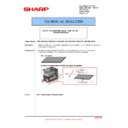 Sharp DX-C310, DX-C311, DX-C400, DX-C401 (serv.man73) Technical Bulletin