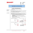 Sharp MX-1800N (serv.man97) Technical Bulletin