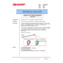 Sharp MX-1800N (serv.man99) Technical Bulletin