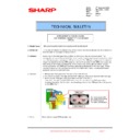 Sharp MX-2300N, MX-2700N, MX-2300G, MX-2700G, MX-2300FG, MX-2700FG (serv.man102) Technical Bulletin