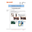 Sharp MX-2300N, MX-2700N, MX-2300G, MX-2700G, MX-2300FG, MX-2700FG (serv.man112) Technical Bulletin