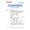 Sharp MX-2300N, MX-2700N, MX-2300G, MX-2700G, MX-2300FG, MX-2700FG (serv.man127) Technical Bulletin