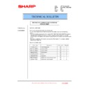 Sharp MX-2300N, MX-2700N, MX-2300G, MX-2700G, MX-2300FG, MX-2700FG (serv.man129) Technical Bulletin