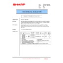 Sharp MX-2300N, MX-2700N, MX-2300G, MX-2700G, MX-2300FG, MX-2700FG (serv.man131) Technical Bulletin