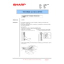Sharp MX-2300N, MX-2700N, MX-2300G, MX-2700G, MX-2300FG, MX-2700FG (serv.man157) Technical Bulletin