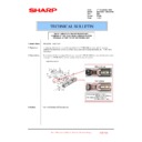 Sharp MX-2300N, MX-2700N, MX-2300G, MX-2700G, MX-2300FG, MX-2700FG (serv.man73) Technical Bulletin
