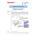Sharp MX-2300N, MX-2700N, MX-2300G, MX-2700G, MX-2300FG, MX-2700FG (serv.man87) Technical Bulletin