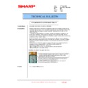 Sharp MX-2300N, MX-2700N, MX-2300G, MX-2700G, MX-2300FG, MX-2700FG (serv.man90) Technical Bulletin